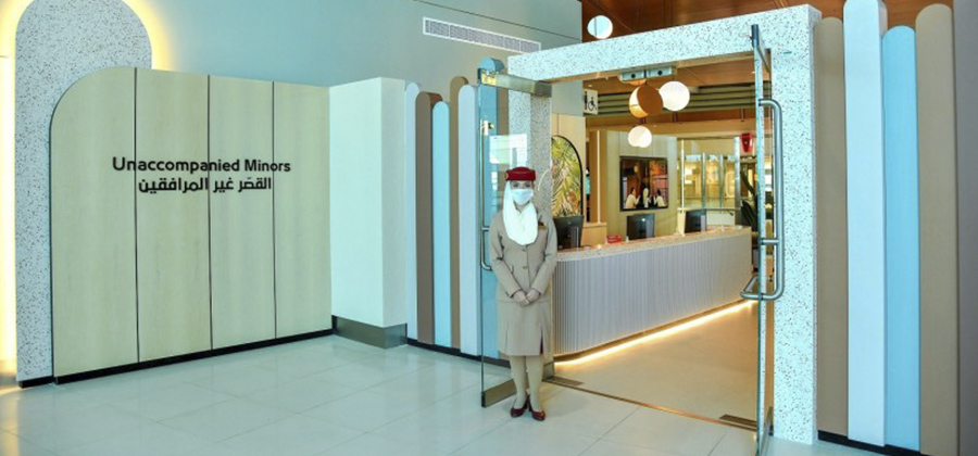Emirates abre una nueva sala VIP para jóvenes viajeros